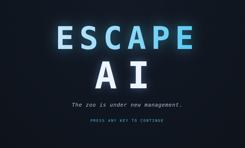 Escape AI screenshot